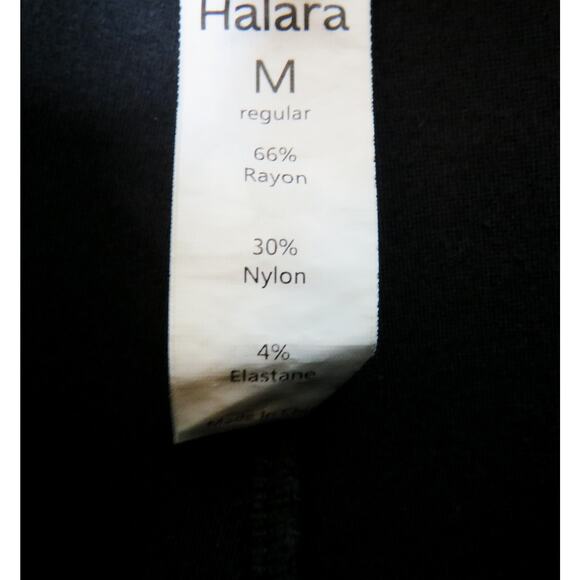 Halara Flex SculptKnit High Waisted Pocket Work Pants Black Flared Medium - Picture 8 of 8